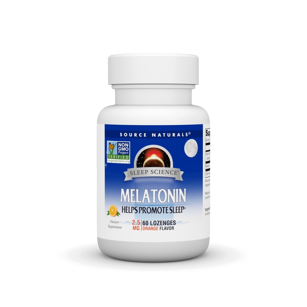 Sumber Melonatin 2.5 mg - 60 Orange Flavored Lozenges