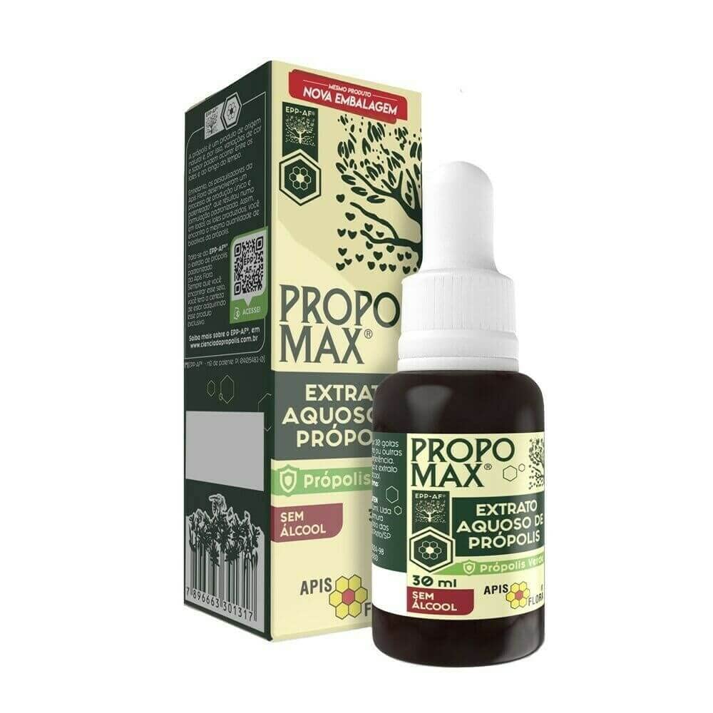 Apis Flora Brazilian Green Bee Propolis, Tinggi di Flavonoid dan Artepilin- C 7, Wax-Free, Alkohol Bebas, 30ml (Paket 2)