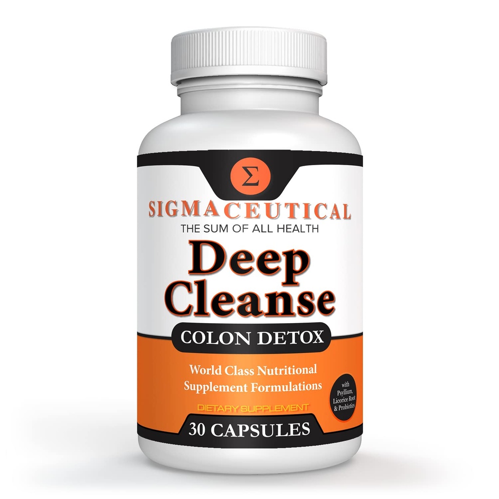 1 Hari Colon Cleanse - Detox Cleanse - Bowel Cleanse & Laxative - Detox Bowel - Colon Cleanser & Dedetox - 30 Capsules