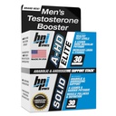 BPI Sports A-HD Elite / Solid Testosteron Booster for Men - Testosterone Suplement for Muscle, Strength, Libido & Performance Dukungan - Promes Fat Los Natural - 30 Servings - 550mg