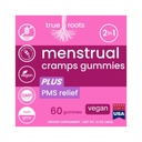 Menstrual Period Gummies True Roots 126; PMS Dukungan untuk Perempuan 124; Sehat Flow 124; FLO PMS Menstrual Cycle Relief, Cramping and Bloating 124; Vegan & Natural Flavors 124; 60 Count