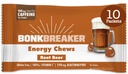 Pembuatan Energi Bonk Breaker, Dairy-Free, Gluten-Free Ingredasi untuk Menyediakan Energi Cepat dan Fokus, 1 kotak 10 Paket, Root Beer
