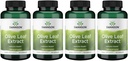 Swanson Olive Leaf Extract Capsules dengan 20% Oleuropein - (120 Capsules, 500mg Masing-masing) 4 Botol