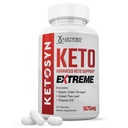 Ketosyn Keto ACV Extreme Pill 1675 MG Keto Mendukung Blend Capsule Alternatif ke Keto ACV Gummies Diatur dengan Apple Cider Extra Virgin Oil Pounder Green Tea Leaf 60 Capsules