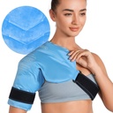 Paket Es Bahu Revix untuk Terapi Penambahan Bagan Rotasi Dingin, Paket Es Arm Gel untuk Injuries Recontinable, Kompresi Dingin Fleksibel untuk Rekout Post-Workout, Fatigue dan Shoulder Discomfort, Biru