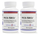 ProsterOL (2 Bottle kit), Prostate Relief dengan 900 mg Tanaman Sterns dengan Benih Pumpkin, Penyengat Akar Nettle, Ginger Root, Root Licorice Ekstrak 90 Caplets