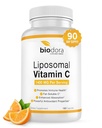 Liposomal Vitamin C, Healthy Ammune System, Supports Heart Health, Enhanced Energy Level, Antioksidant Properties, 1400mg Per Servis, 180 Kapsul