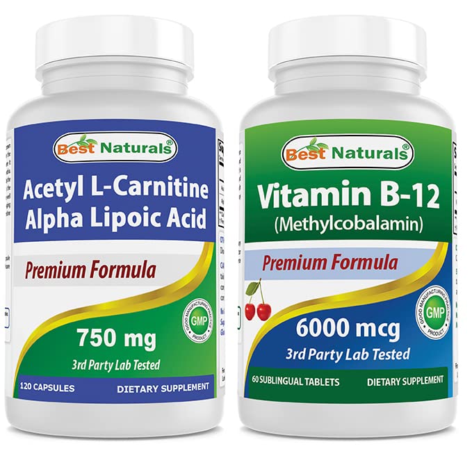 Acetyl L- Carnitine dan Alpha Lipoic Acid 750 mg & Vitamin B12 6000 mcg