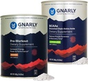 Nuklir Gnarly Pretraining Mangga (14.82oz) BCAAs Lemon Lime (10,58oz)