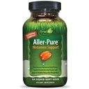 Irwin Aller- Pure - 54 Liquid Soft- Gels - Histamin Dukungan dengan Quercetin, Luteolin & Rutin - Non-Drowsy Formula