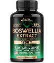 Boswellia 1200 mg - Boswellia Extract 124; Turmeric 124; Hyaluronic Acid 124; MSM 124; Sam- Comfort - Boswellia Serrata 124; 65% Boswellicc Acid - for Men & Women - Dibuat di AS - 120 Capsules