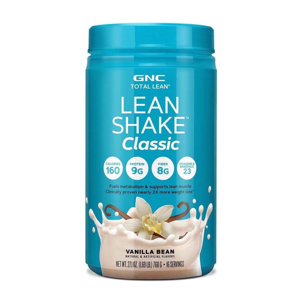 GNC Total Lean Shake Klasik - Vanilla Bean (16 Servis)