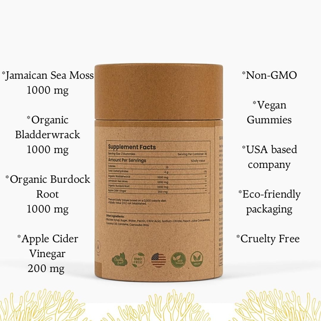 Jamaika Laut Moss + Apple Cider Vinegar (Laut Vegan Moss)