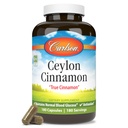 Carlson - Ceylon Cinnamon, Cinnamon Suplemen, 500 mg, Cinnamon Extract Pills, Ceylon Cinsules Capsules, 180 kapsul