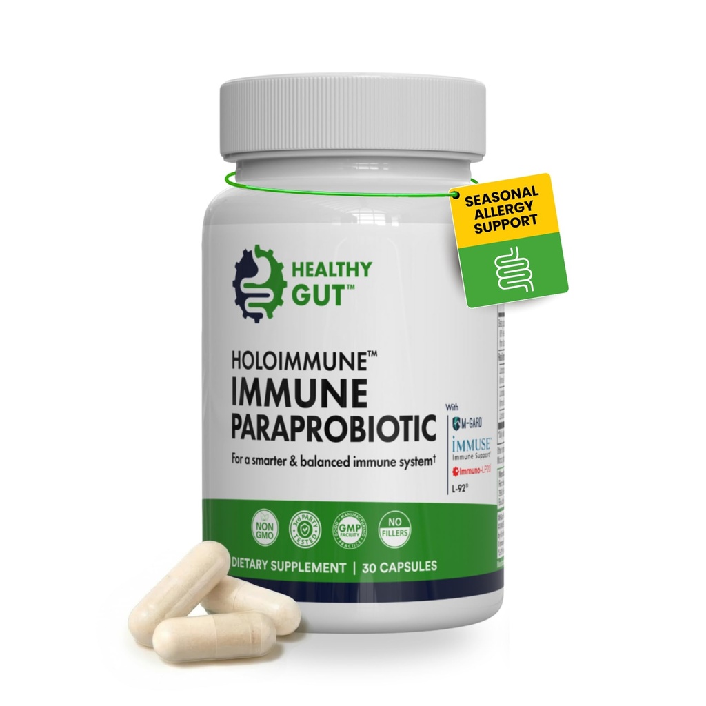 Sehat Gut HoloImmune 126; Paraprobiotic dengan dukungan kekebalan tubuh 124; 30 Hamba