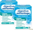 Adviously Adviously Intensive Bowel Dukung Probiotic Defends Against Gas & Bloating, 32 Count Capsules (2 Pack)