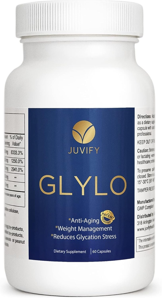 Anti-Aging & Weight Management Pill - Boosts Energy, Controls Craures, & Prootes Cellular Repair - Suplemen Harian untuk Mendukung Vitalitas & Sehat Penuaan - 60 Caps
