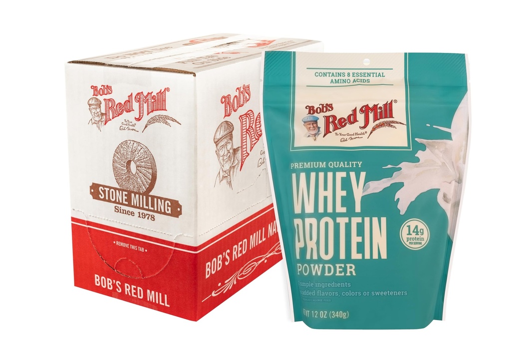 Bob 's Red Mill Whey Protein Konsentrasi, 12oz (Paket 4) -