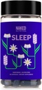 Noned Sleep - GABA L Theanine Natural Sleep Aid - Lemon Balm, Lavender, dan Melonatin untuk Relaksasi dan Kualitas Tidur - Gluten- Free dan Vegetarian - 30 Capsules