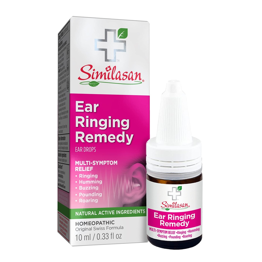 Shamlasan Ear Ringing Remedy Ear Drops 0.33 Ounce Bottle