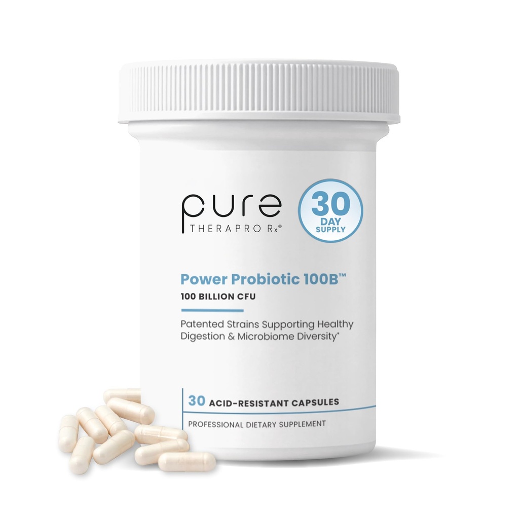 Murni Therapro Rx Power Probiotic 100B 14; 30 Acient Resules Capsules - 1 Bulan Suply 124; 4 Dimasukkan 100 Milyar CFU; Flora Balance & Dikonsumsi 124; NO Redunization Perlu 124; Non-GMO 124; Zero Penjual