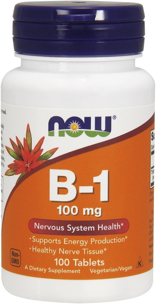 Sekarang Vitamin B-1 (thiamine) 100mg, 100 tablet (Paket 4)