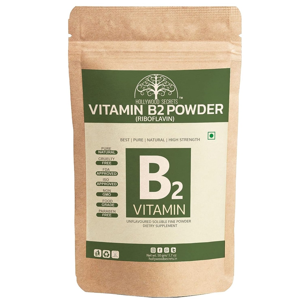 ATS Vitamin B2 Riboflavin Powder 50gma