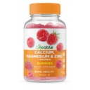 Lifeable Calcium Magnesium Zinc dengan Vitamin D3 Gummies = 124; Tasting Calcium Magnesium Zinc D3 Tambahan 124; untuk Tooth and Bone Health 124; Calcium Gummies untuk Dewasa 124; 90 Gummies