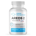 AREDS 2 Eye Vitamin & Mineral Suplemen Kesehatan Okular, Lutemax 2020 dengan Institut Mata Alam AREDS 2 Studi Lutein, Vitamin C, & lexanthin, 120 Mini Softgels