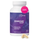 Microbiome Labs Zenbiome Sleep - L Theanine Supplemn Extract & Progories with Bifidobacterium Longum - Help Soothe Gut- Brain Axis at Bedtime (30 Capsules)