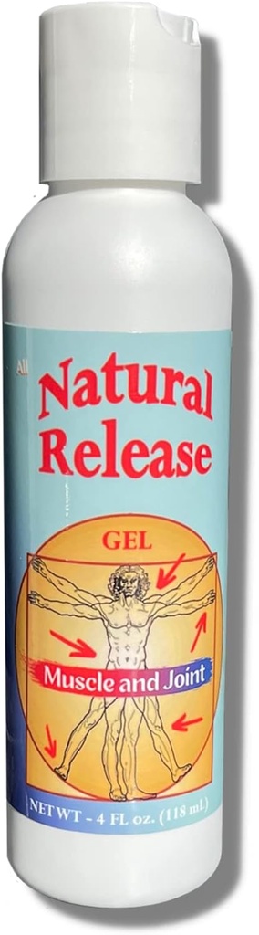 Natural Rilis Muscle & Joint Gel for Human- Relief for Sore Back, Knee, HIPS, Muscle Stress, Night Cramps, Aches, Strains, Discontent