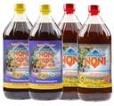 TRADER TRADER Mix & Match - Original High- Potency Noni & 100% Noni Island Style Juice - Organic Antioxidant Superfood Juice Pendukung Energi & Tubuh Kesehatan - (32oz, 4 Pack)