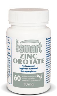 Supersmart - Zinc Ocpin Supplement 100mg per hari (Enhanced Form) - Imune Dukungan - Energy & Metabolism Booster - Mild Acne Pil - Skin Health 124; Non-GMO & Gluten Free - 60 Vegetarian Capsules