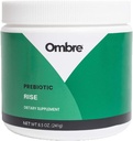 Ombre Rise Prebiotic Powder Fiber Supplement, Supports Digetical Regularity and Overall Wellness, Water Soluble, Fast- Absorbing, & Gentle on Homach, Shelf-Stable, 8.5-Ounce Tub, 30 Servis