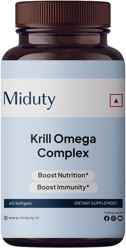 Krill Oil - Salmon liar - Omega 3 Krill Oil - Astaxanthin - EPA & DHA - 60 Softgels