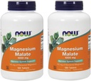 NOW Magnesium Malate 1000mg, 180 Tablet (Paket 2)