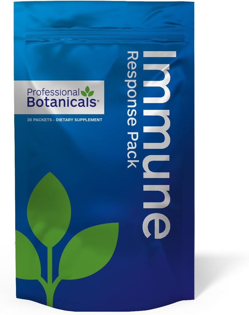 Professional Botanicals Immune Response Packs - Vegan Multi- Formula Immune System Support - 20 Packs