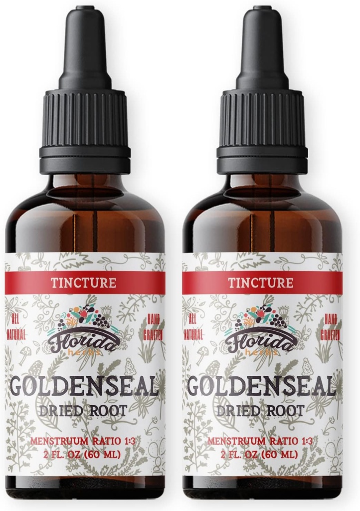 Goldenseal Root Ticture 2 Fl Oz (Pack of 2)
