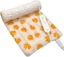 Pad ZXU Heating for Back Pain Relief dan Cramps Relife- Ultra Soft Sherpa Heating Pad, XL King Size 12 "x 24", 12 Heat Levels & 1-24H Auto Off Desk Stay on Fungsi Hot Heating Pad, Machine Washable