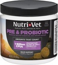 Nutri- Vet Pra & Propoles for Dogs, Digetical Dups, Upset Stomach, Puppy Probiotic, Pet Vitamin and Suplemen, Dog Propoles, Liver & Cheese Flavor, 120 Soft Chews
