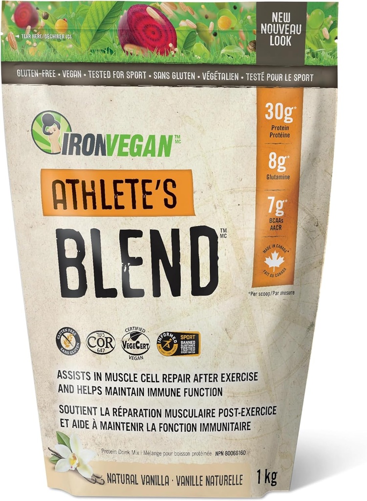 Sproutted Protein Athletes Blend Vanilla, 1000 GR