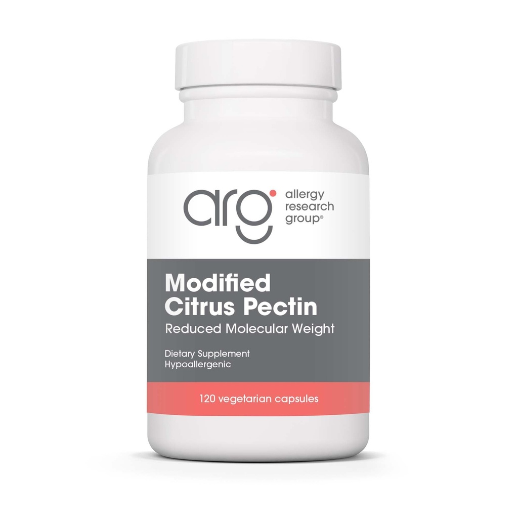 Kelompok Penelitian Alergy Modifikasi Citrus Pectin - Tambahan Dietary untuk Detox Natural dan Cleanse, Citrus Pectin Powder Capsules dengan Reduced Molecular Weight - 120 Vegetarian Capsules