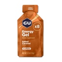 Energi Gel Olahraga, 8-Count, Salted Caramel