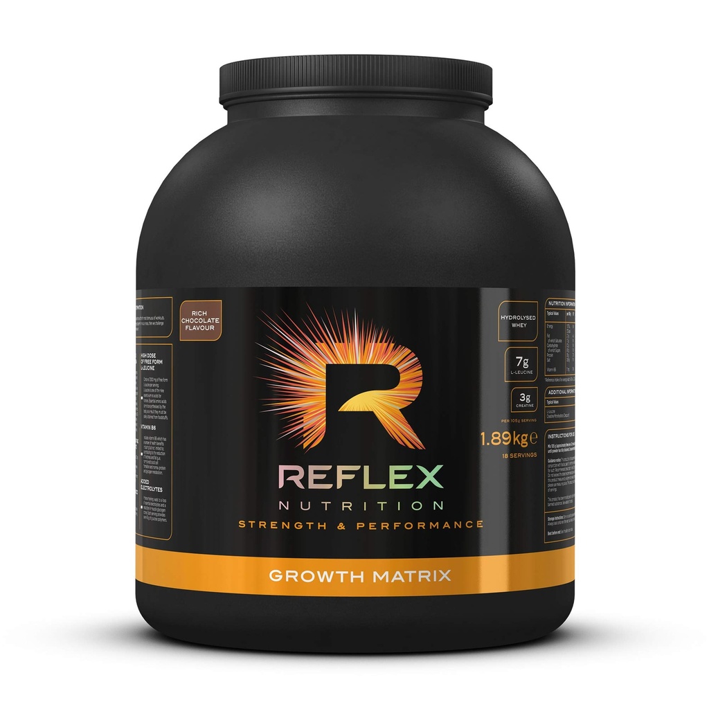 Reflex Nutrection Growth Matrix Powder Kaya Chocolate 1.89 Kg