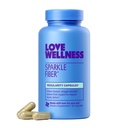 Cinta Wellness Sparkle Fiber 124; Fiber Suplemen dengan Enzymes Digetical 124; Greens Superfood pooder & Psyllium Husk Powder 124; Promotes Gut Health for Women 124; Regularity & Bloating Relief & Bloting 124; 90 Count