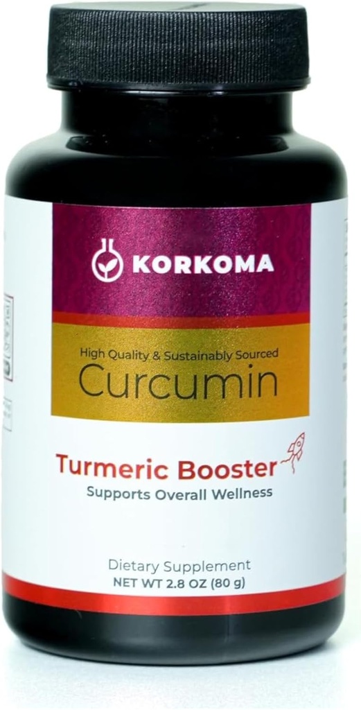 Turmeric Booster - Organic Turmeric Superfood with Curcumin Extract, Support Immune System, Nurtures Healthy Skin & Overall Well- Being