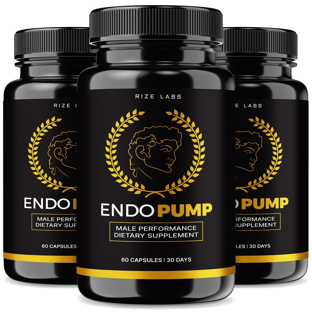 Rize lab - EndoPump Kapsul Dukungan, Formula Lanjutan untuk Performance Pria, Menyediakan Pompa Energi & Kekuatan Ekstra (180 Kapsul)