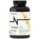 Vitamin D3 + K2 dengan Coconut Oil - D3 10.000 IU & K2 (MK-7) 200 mcg 124; 2 -1 Tinggi Dukungan untuk Bone & Imune Kesehatan 124; Mudah untuk Swallow 124; None - GMO, Gluten & Soy Free - 240 Softgels