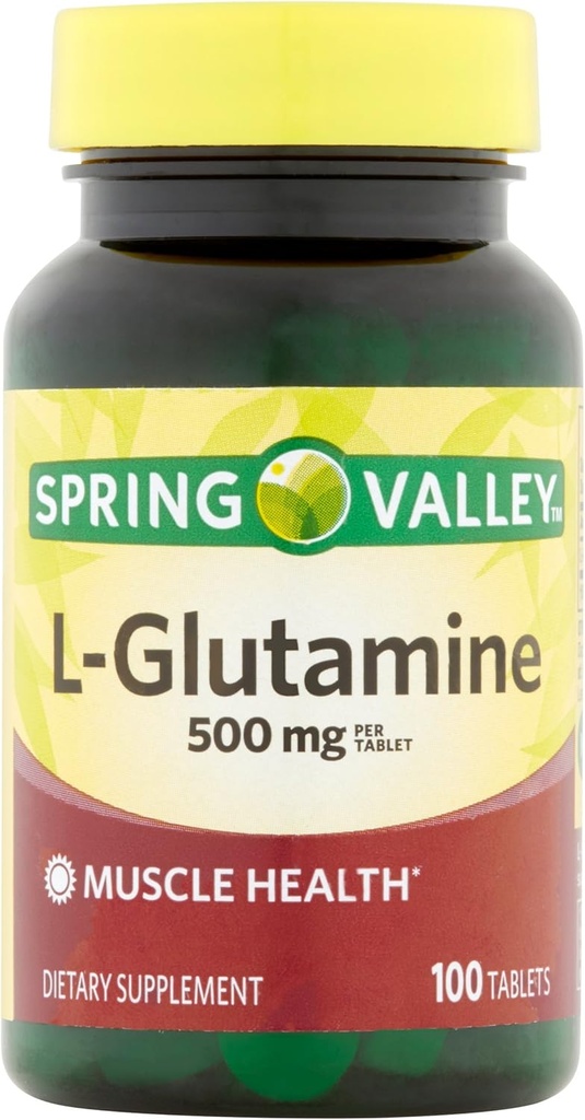 Spring Valley - L- Glutamine 500 mg, 100 tablet