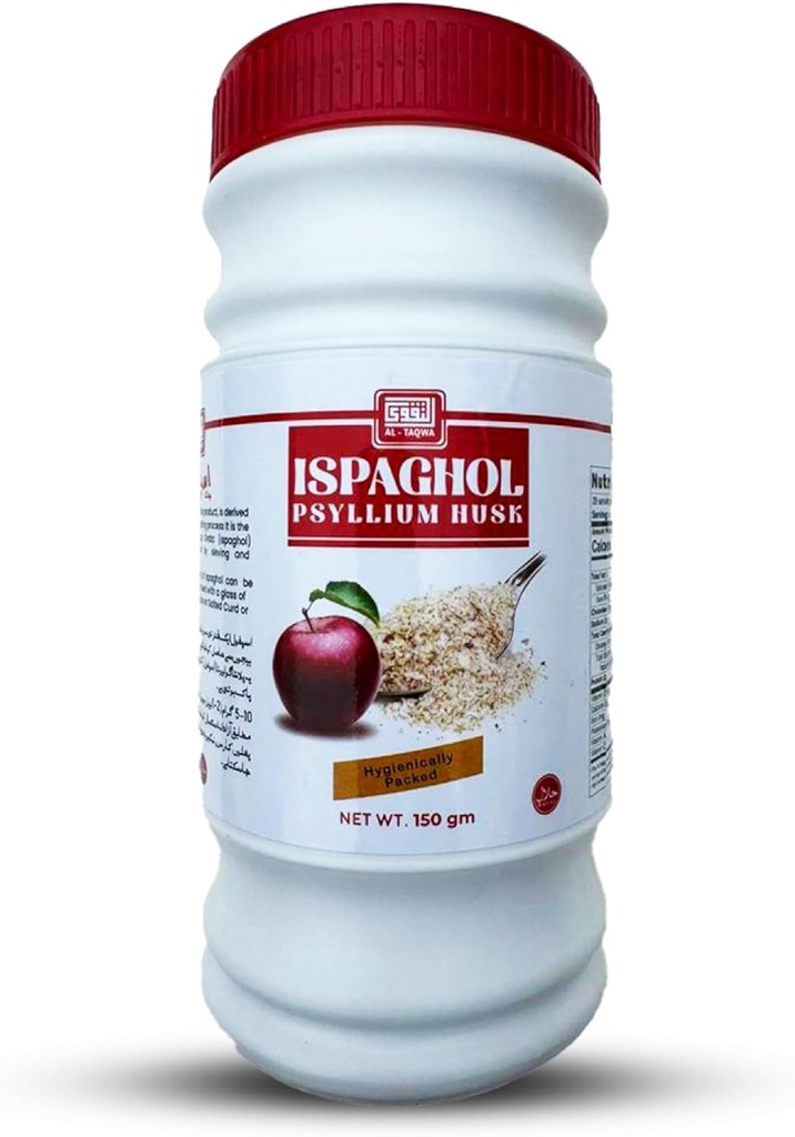 AL- TAQWA Psyllium Husk powder, Psyllium Husk, Non- Flavarted, Psyllium Husk Whole, Psyllium Fiber, Imagol Psyllium Husk, Ispagol